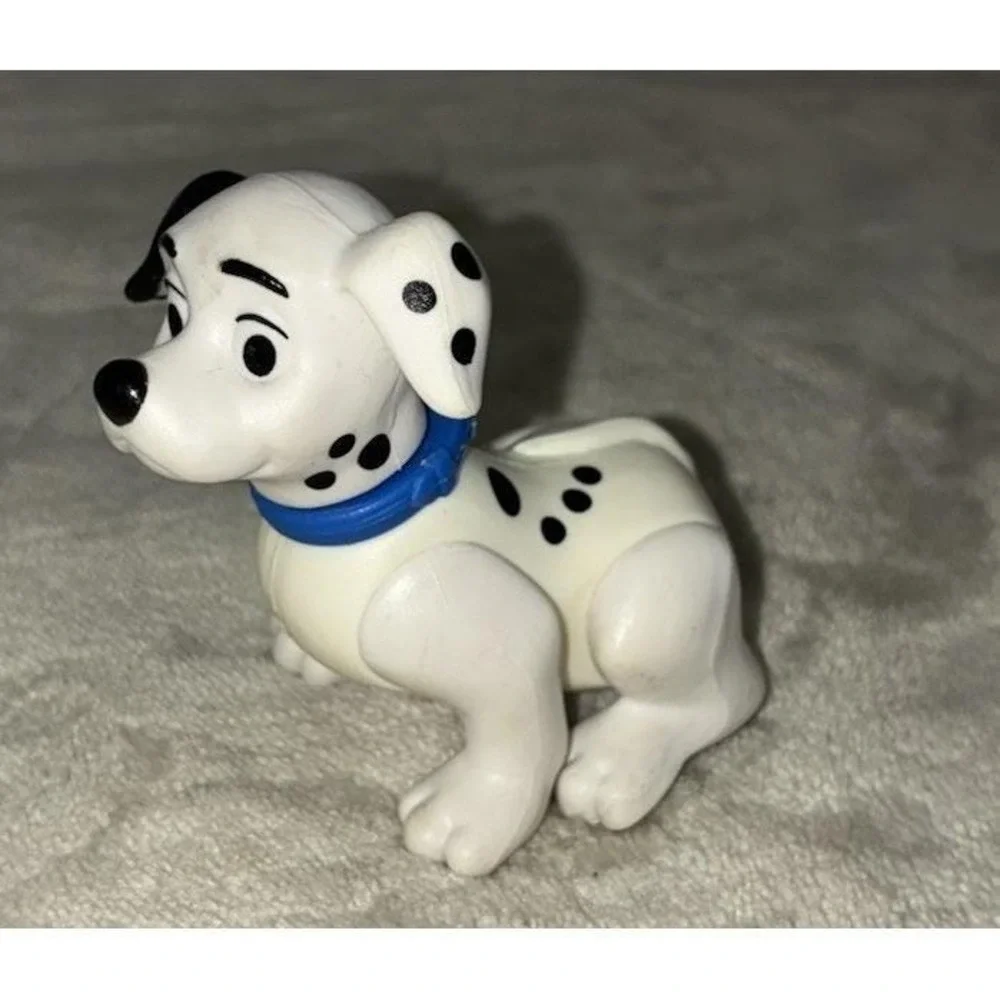 Vintage 1996 Disney 101 Dalmatians Pup‎ Blue Collar McDonald's Toy